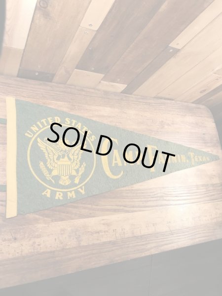 USアーミーのCamp Fannin,Texasの40〜50年代ビンテージペナント