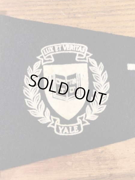 Yale大学のカレッジ物の50〜60’sヴィンテージフェルトペナント