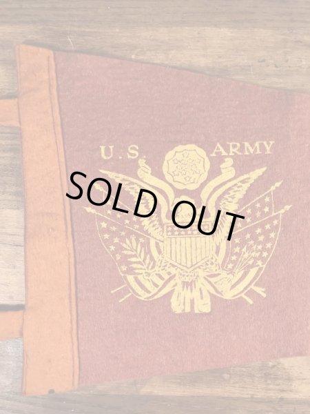 US Armyのフェルト製の40〜50'sヴィンテージペイント