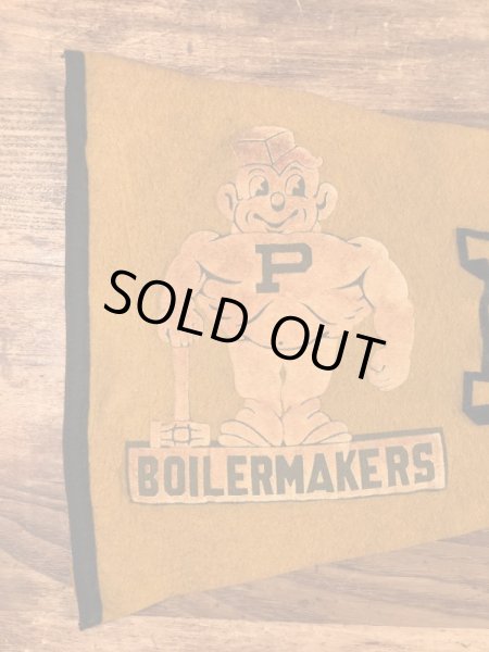 カラーフロッキーのユニバーシティ物の60年代〜ビンテージペナント