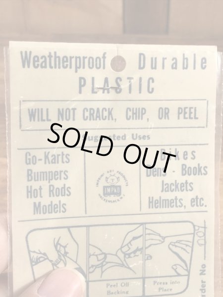 Impko社製のThe Eaglesの60’sヴィンテージデカール