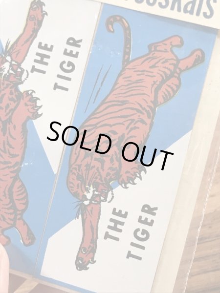 Impko社製のタイガーの60年代ビンテージステッカー