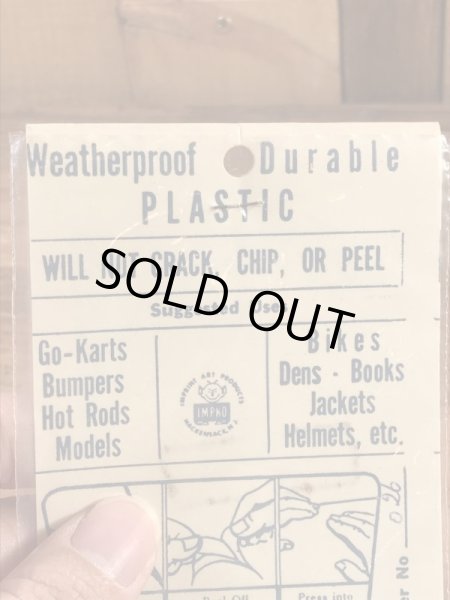 Impko社製のThe Tigerの60’sヴィンテージデカール