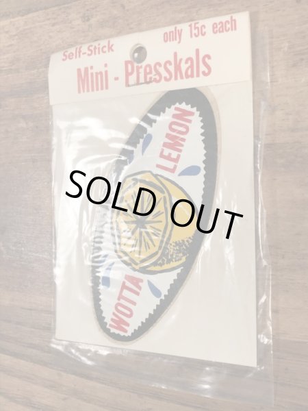 Impko社製のWotta Lemonの60’sヴィンテージデカール