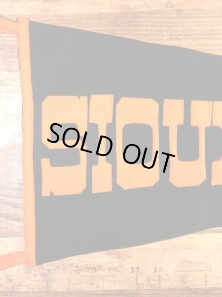 Sioux Fallsのカレッジ物の30〜40’sヴィンテージフェルトペナント