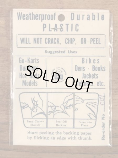 Impko社製のThe Eaglesの60’sヴィンテージデカール