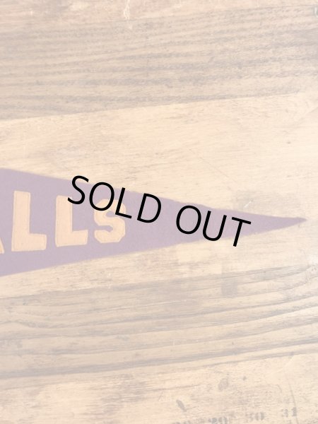 ユニバーシティ物のフェルト製の30〜40年代ビンテージペナント