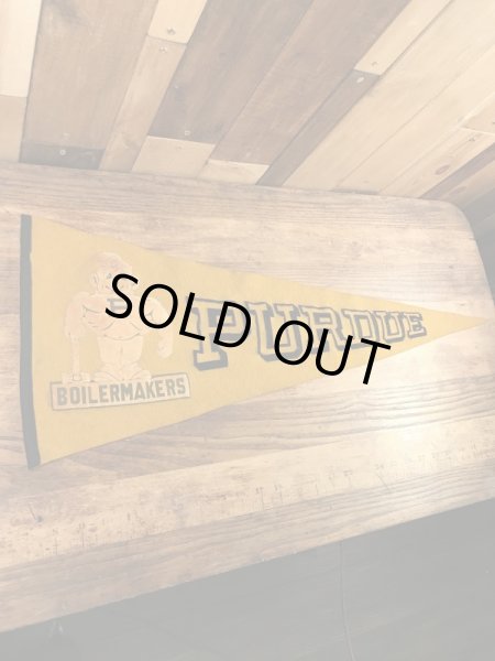 カラーフロッキーのユニバーシティ物の60年代〜ビンテージペナント