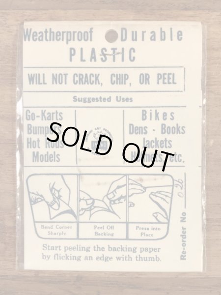 Impko社製のThe Tigerの60’sヴィンテージデカール