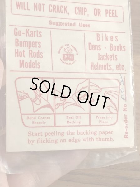 Impko社製のレモンの60年代ビンテージステッカー