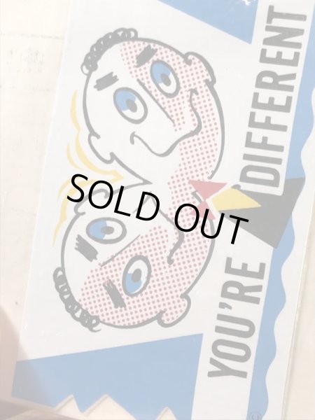 Impko社製のメッセージが書かれた60年代ビンテージステッカー