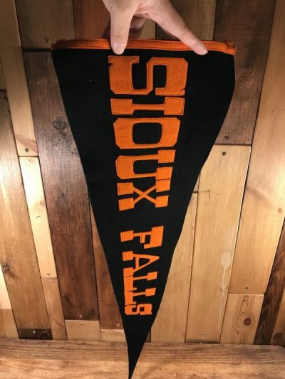 画像3: “Sioux Falls” University Felt Pennant　スーフォールズ　ビンテージ　ペナント　ユニバーシティ　フェルト　30〜40年代