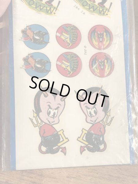 Impko社製のデビルなどの60’sヴィンテージウォータースライドデカール