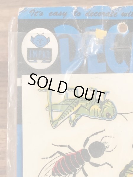 Impko社製のデビルなどの60年代ビンテージ水張りステッカー