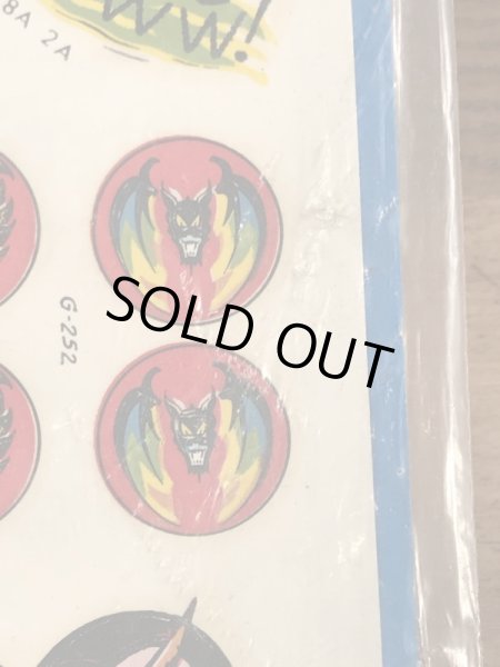 Impko社製のデビルなどの60’sヴィンテージウォータースライドデカール