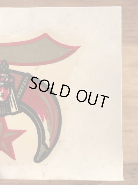 Baxter Lane社製のシュライナーズの60’sヴィンテージウォータースライドデカール