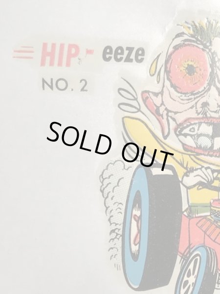 Impko社製のホットロッドモンスターの60年代ビンテージステッカー