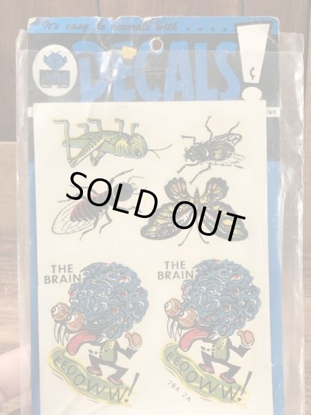 Impko社製のデビルなどの60年代ビンテージ水張りステッカー