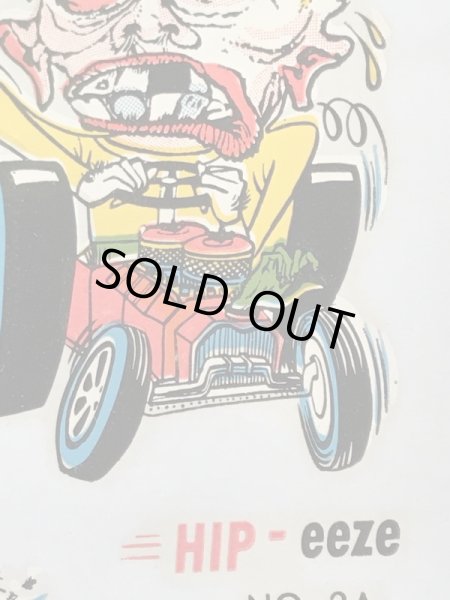 Impko社製のeezeモンスターの60’sヴィンテージウォータースライドデカール