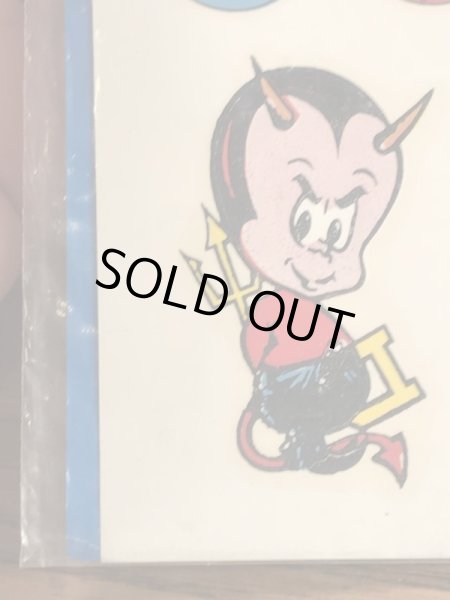 Impko社製のデビルなどの60年代ビンテージ水張りステッカー