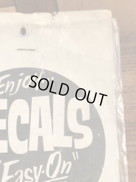 Impko社製のデビルなどの60年代ビンテージ水張りステッカー