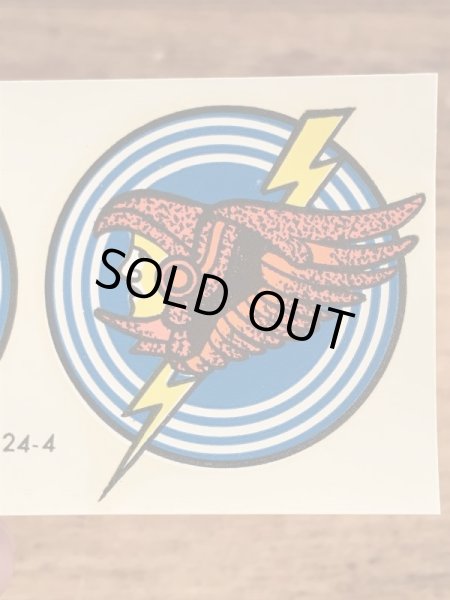 Impko社製のライトニングイーグルヘッドの60’sヴィンテージウォータースライドデカール