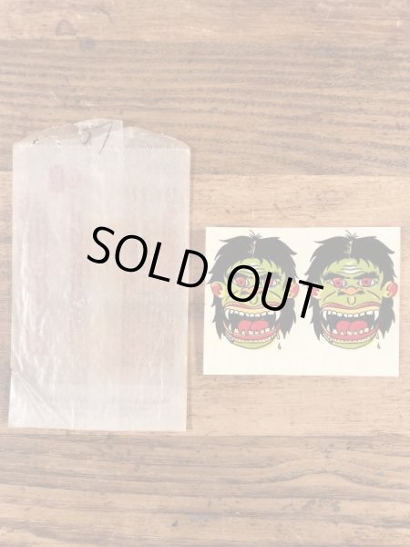 Impko社製のブルートの60年代ビンテージ水張りステッカー