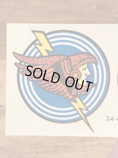 Impko社製のイーグルヘッドの60年代ビンテージ水張りステッカー