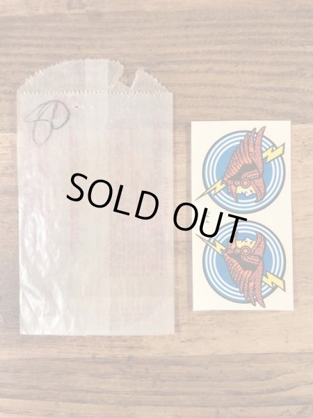 Impko社製のイーグルヘッドの60年代ビンテージ水張りステッカー