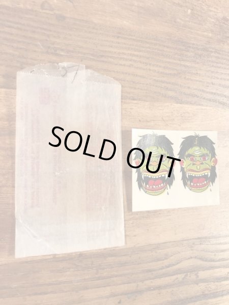 Impko社製のブルートの60年代ビンテージ水張りステッカー