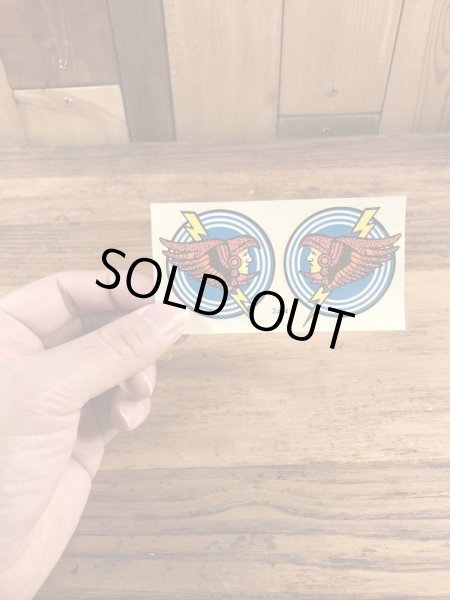 Impko社製のライトニングイーグルヘッドの60’sヴィンテージウォータースライドデカール