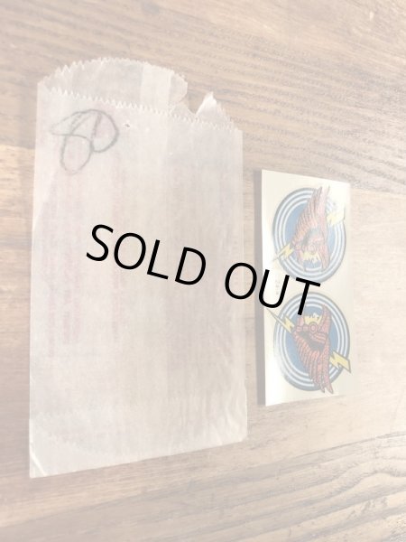 Impko社製のイーグルヘッドの60年代ビンテージ水張りステッカー