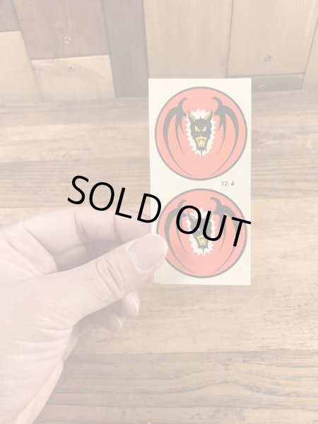 Impko社製のコウモリの60’sヴィンテージウォータースライドデカール