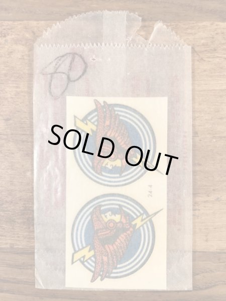 Impko社製のライトニングイーグルヘッドの60’sヴィンテージウォータースライドデカール