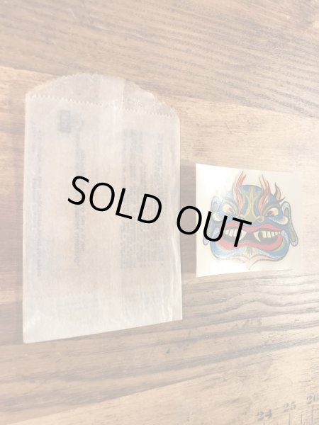 Impko社製の精霊の60年代ビンテージ水張りステッカー