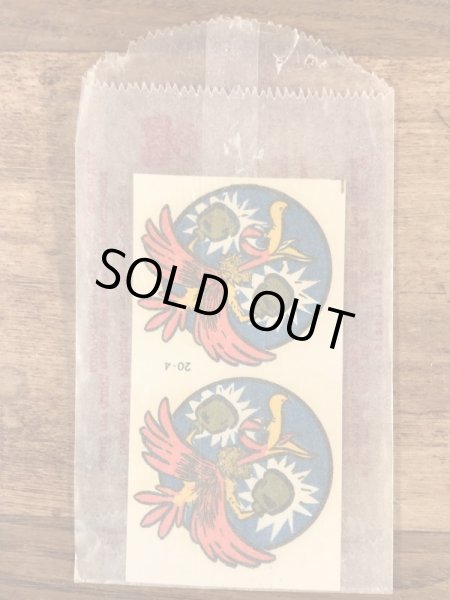 Impko社製のBirdの60’sヴィンテージウォータースライドデカール