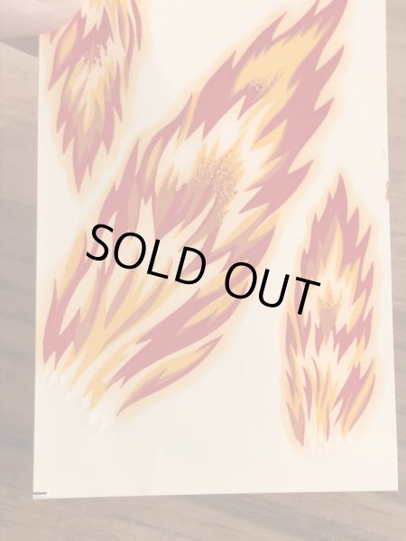 Impko社製のFireの60’sヴィンテージウォータースライドデカール