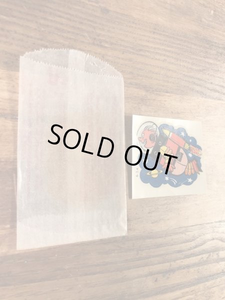 Impko社製のアストロノーツの60年代ビンテージ水張りステッカー