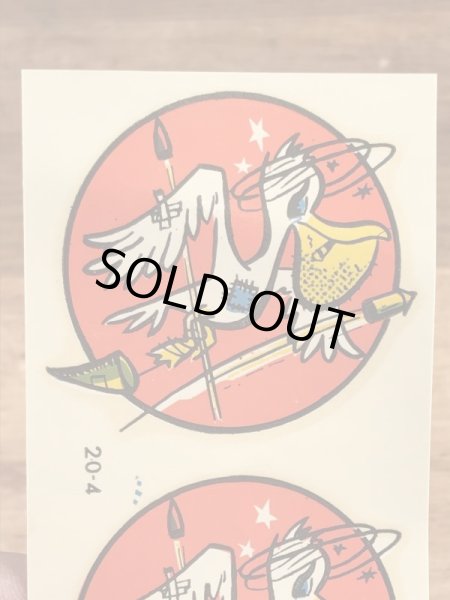 Impko社製のペリカンの60年代ビンテージ水張りステッカー