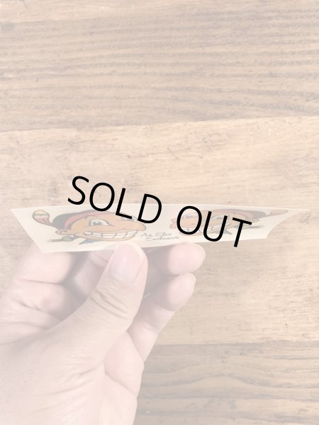 Impko社製のインディアンの60年代ビンテージ水張りステッカー