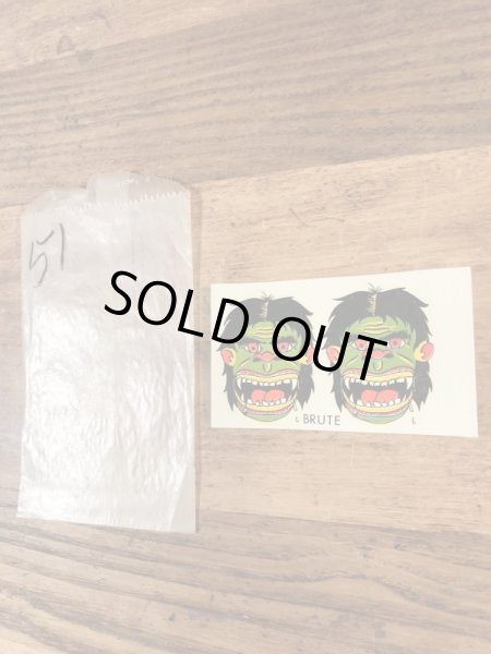 Impko社製のBruteの60’sヴィンテージウォータースライドデカール