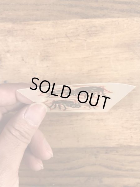 Impko社製のスパイダーの60年代ビンテージ水張りステッカー