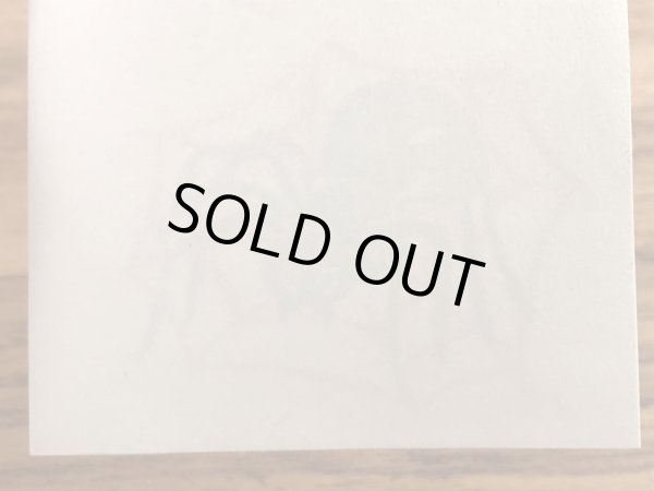 Impko社製のスパイダーの60年代ビンテージ水張りステッカー