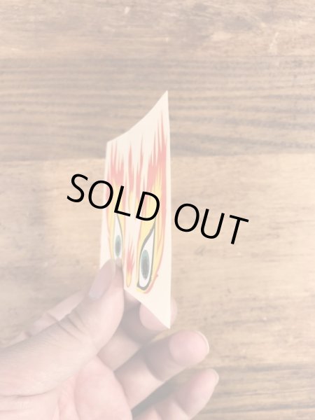 Impko社製のFire Eyesの60’sヴィンテージウォータースライドデカール