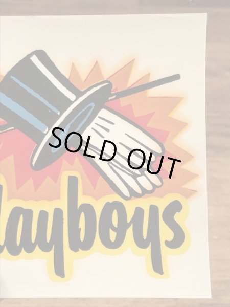 Impko社製のPlayboysの60’sヴィンテージウォータースライドデカール