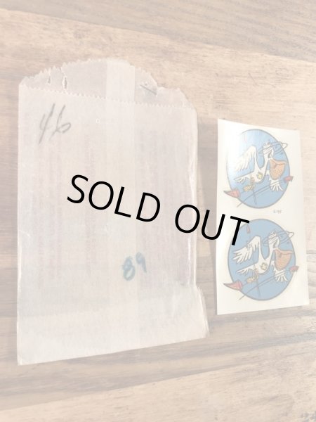 Impko社製のペリカンの60年代ビンテージ水張りステッカー