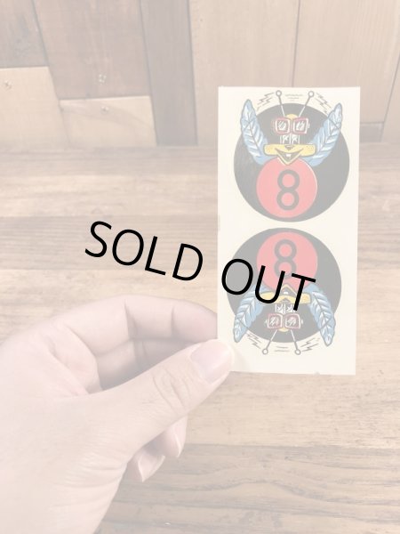 Impko社製の8 Ball Bugの60’sヴィンテージウォータースライドデカール