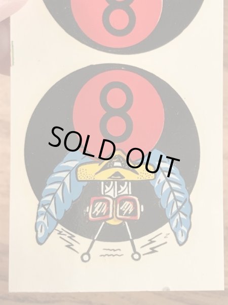 Impko社製の8 Ball Bugの60’sヴィンテージウォータースライドデカール