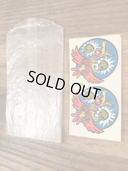 Impko社製のBirdの60’sヴィンテージウォータースライドデカール