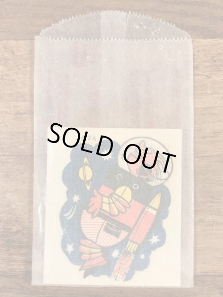 Impko社製のSpace Astronautsの60’sヴィンテージウォータースライドデカール